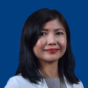 headshot photo of Maria Michiko P. Caruncho-Baloca, MD, FPPS, FPSDBP