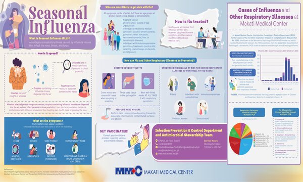 Seasonal Influenza infographic