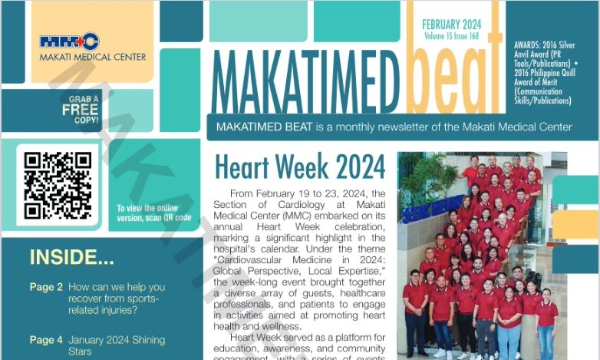 MakatiMed Beat March 2024 Volume 14 – Issue 169 thumbnail