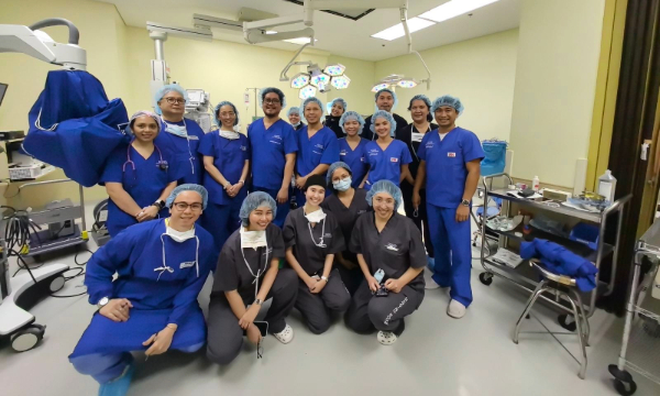 MakatiMed first cochlear implantation surgery team