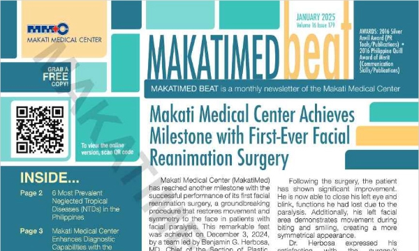MakatiMed Beat January 2025 Volume 16 – Issue 179 thumbnail